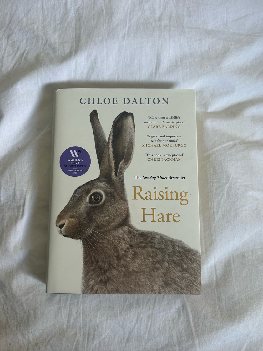 3/30$ Raising hare book by Chloe Dalton